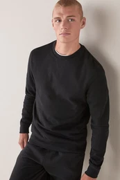 Sweatshirt Loungewear Rundhalspullover (1-tlg)