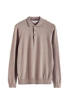 Next Polokragenpullover Langarm-Poloshirt Regular Fit Lila/Braun/Grau/Beige Next Polokragenpullover Langarm-Poloshirt Regular Fit Lila/Braun/Grau/Beige