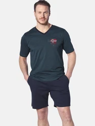 Jan Vanderstorm Shorty EDIN (Set, 2-teilig) Dunkelblau/Blau/Dunkelgrün