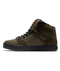 DC Shoes PURE HIGH-TOP WC WNT Sneakerboots Dunkelgrün/Khaki/Grün