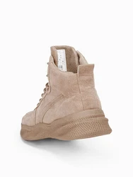 OMBRE Sneakerboots Braun/Beige