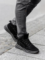 OMBRE Sneakerboots Schwarz
