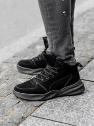 OMBRE Sneakerboots Schwarz