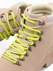 OMBRE Schnürstiefelette Herren Khaki/Beige/Braun