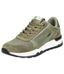 Marc O'Polo Sneaker Dunkelgrün/Beige/Grün/Khaki