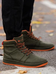 OMBRE Sneakerboots Herren Schuhe Dunkelgrün