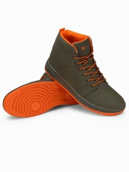 OMBRE Sneakerboots Herren Schuhe Dunkelgrün