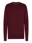 TOMMY HILFIGER Pullover bordeaux/wei