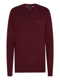 V-Ausschnitt-Pullover PIMA ORG CTN CASHMERE V NECK