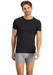 Levi's T-Shirt mit breitem Logobund Schwarz/Dunkelblau/Lila/Dunkelgrau/Grau/Rot