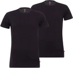 Levi's T-Shirt mit breitem Logobund Schwarz/Dunkelblau/Lila/Dunkelgrau/Grau/Rot