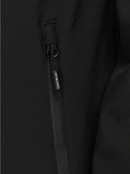 Jack & Jones Softshelljacke JJTAYLOR Schwarz/Grau