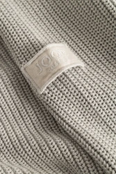 Joop Jeans Strickpullover Henrio mit Reißverschluss Khaki/Braun/Grau/Hellgrau/Beige