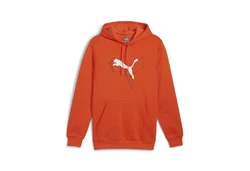 PUMA Kapuzensweatshirt ESS+ LOGO LAB CAT HOODIE FL Orange/Rot