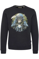Blend Sweatshirt Grün/Blau/Schwarz/Dunkelblau