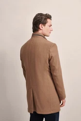 bugatti Kurzmantel mit Westenfake Braun/Beige