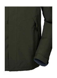 KILLTEC Outdoorjacke 'KOW 4' Dunkelgrün/Grün