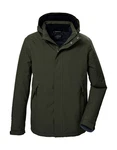 KILLTEC Outdoorjacke 'KOW 4' Dunkelgrün/Grün