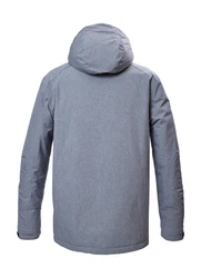KILLTEC Outdoorjacke 'KOW 4' Grau/Dunkelblau/Hellgrau