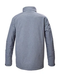 KILLTEC Outdoorjacke 'KOW 4' Grau/Dunkelblau/Hellgrau
