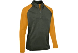 Maul Sport Longsleeve Schafjchl Braun/Dunkelgrün/Orange/Gelb/Grün