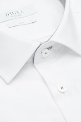 Digel Businesshemd Argos (1-tlg) Weiß/Creme