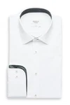 Digel Businesshemd Argos (1-tlg) Weiß/Creme
