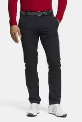MEYER Chinohose Augusta Dunkelblau/Blau