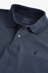 Next Langarm-Poloshirt 