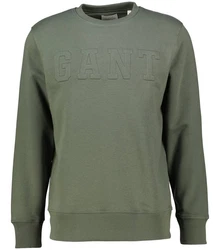 Gant Sweatshirt Herren Sweatshirt EMBOSSED LOGO 