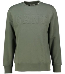 Gant Sweatshirt Herren Sweatshirt EMBOSSED LOGO 
