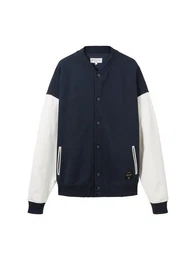 Collegejacke Mit Stepp-Struktur