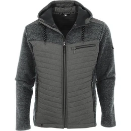 3-in-1-Funktionsjacke Hybrid-Steppjacke Eibsee II mit Kapuze