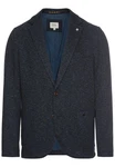 camel active Jerseysakko Dunkelblau/Hellblau/Grau