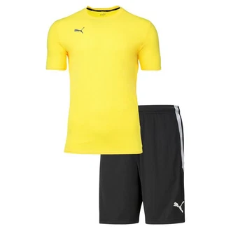 PUMA T-Shirt Herren Finisher Set - Teamliga Training Shorts PUMA T-Shirt Herren Finisher Set - Teamliga Training Shorts