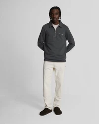 Lyle & Scott Sweatshirt Mit Stehkragen Half Zip Dunkelgrau/Dunkelblau/Grau