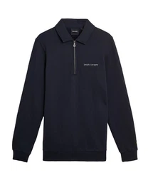 Sweatshirt Herren, 100% Baumwolle, Half Zip