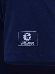 Schietwetter T-Shirt Herren Fabian Blau/Dunkelblau/Türkis/Hellblau