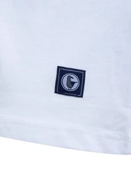 Schietwetter T-Shirt Herren Fabian Weiß/Dunkelblau/Creme