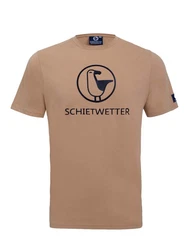 Schietwetter T-Shirt Herren Fabian Khaki/Braun/Gold/Lila