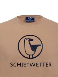 Schietwetter T-Shirt Herren Fabian Khaki/Braun/Gold/Lila