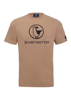 Schietwetter T-Shirt Herren Fabian Khaki/Braun/Gold/Lila