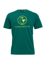 Schietwetter T-Shirt Herren Fabian Grün/Dunkelgrün/Neonfarben