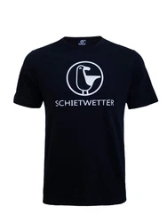 Schietwetter T-Shirt Herren Fabian Dunkelblau/Lila/Weiß