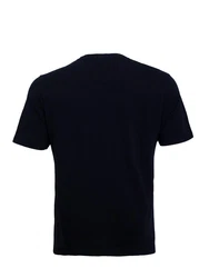 Schietwetter T-Shirt Herren Fabian Dunkelblau/Lila/Weiß
