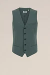 WE Fashion Jackenblazer Hellgrau/Grau/Dunkelgrau/Dunkelgrün/Schwarz