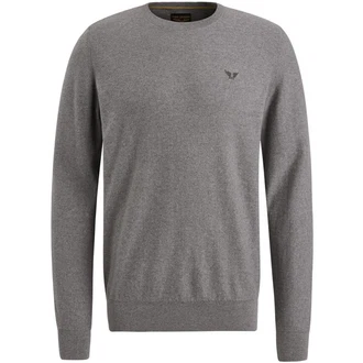 PME LEGEND Strickpullover Grau/Dunkelgrau