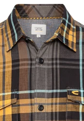 camel active T-Shirt Karohemd Gelb