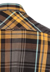 camel active T-Shirt Karohemd Gelb