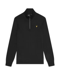 Lyle & Scott Sweatshirt 1/4 Zip Herren Grün/Schwarz